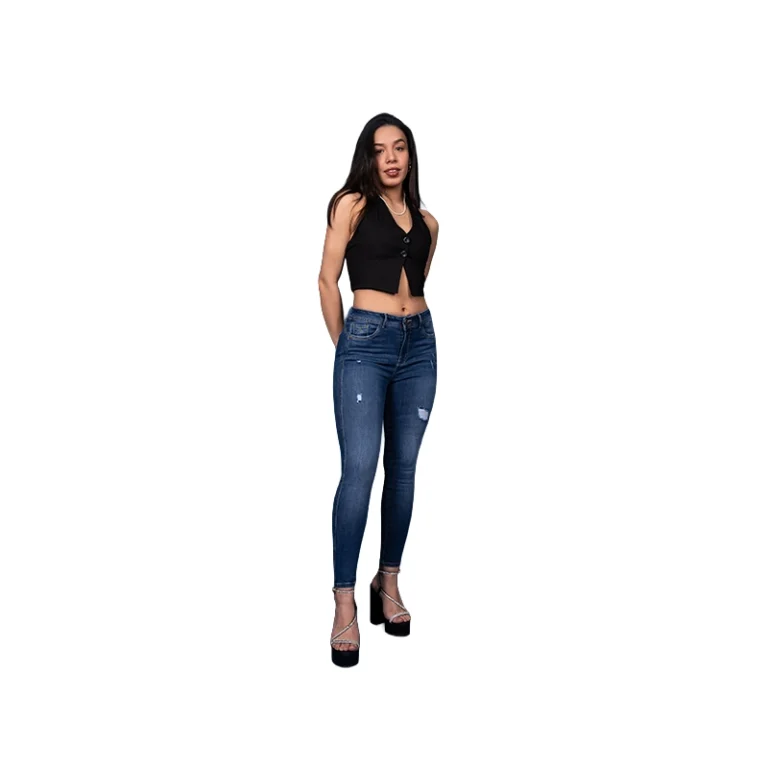 Jeans mujer Sassari modelo skinny