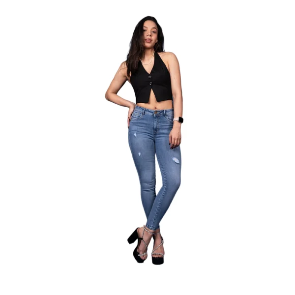 Jeans mujer Sassari modelo skinny