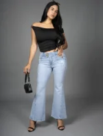Jeans mujer Sassari Jeans modelo flare