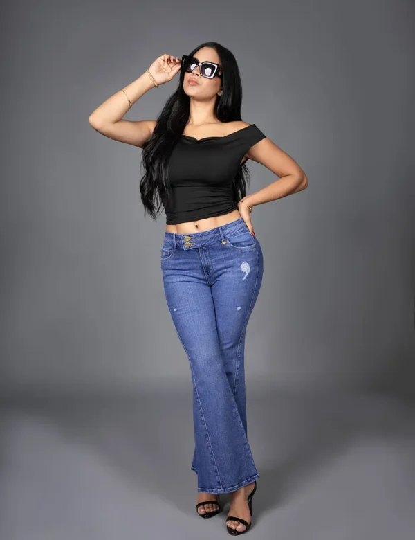 Jeans mujer Sassari Jeans modelos Flare
