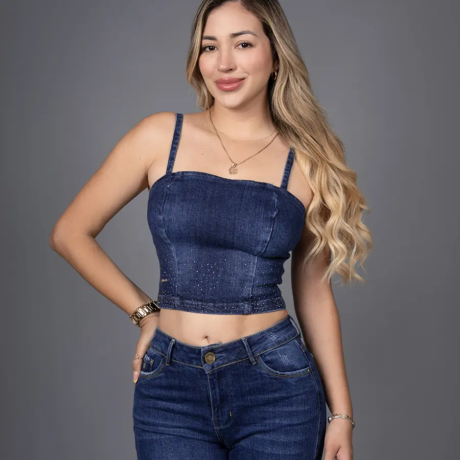 Top Top Brillos ITZEL - Imagen 1